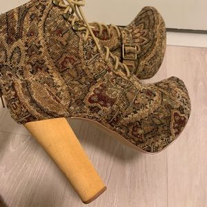 Tapestry Ankle Boot.